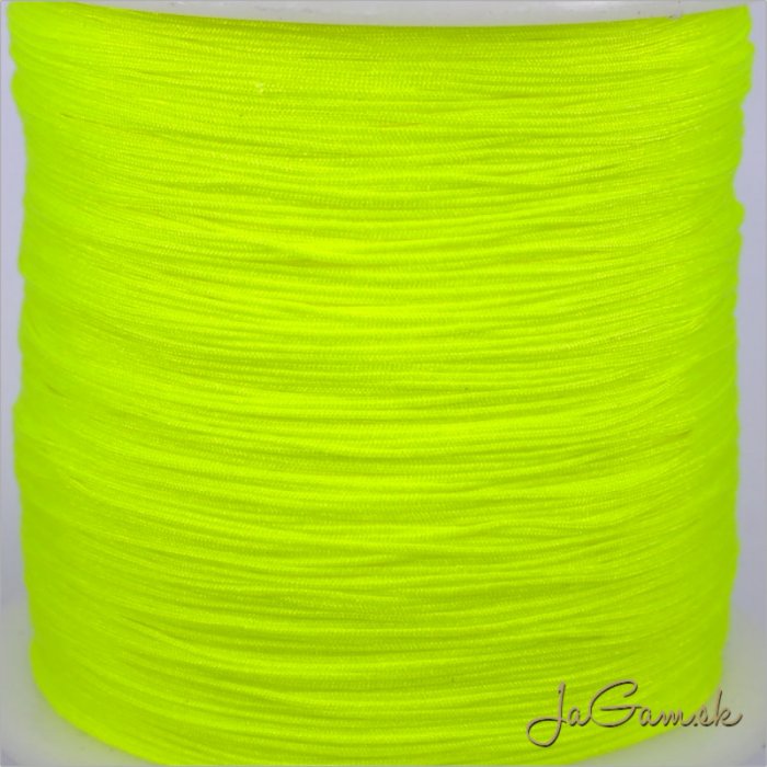 Nylonová šnúrka 0,5mm zelená neón-10m (1041)